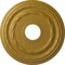 Ekena Millwork Dublin Ceiling Medallion (Fits Canopies up to 8 1/4"), 15 3/8"OD x 3 5/8"ID x 1"P, Pharaohs Gold CM15DUPGS - alternate 1